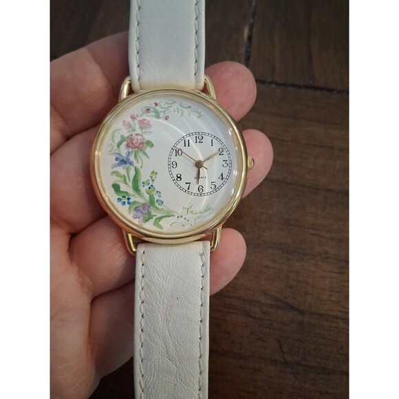 Ladies Watch Lot 5 Vintage Seiko Timex Leather Straps Buckles Not Working main image 12